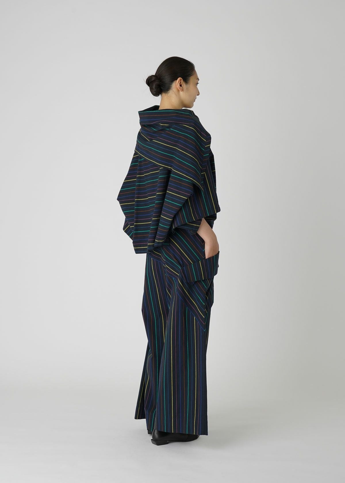 STRIPE COTTON、ウィメンズ_トップス、着用画像2