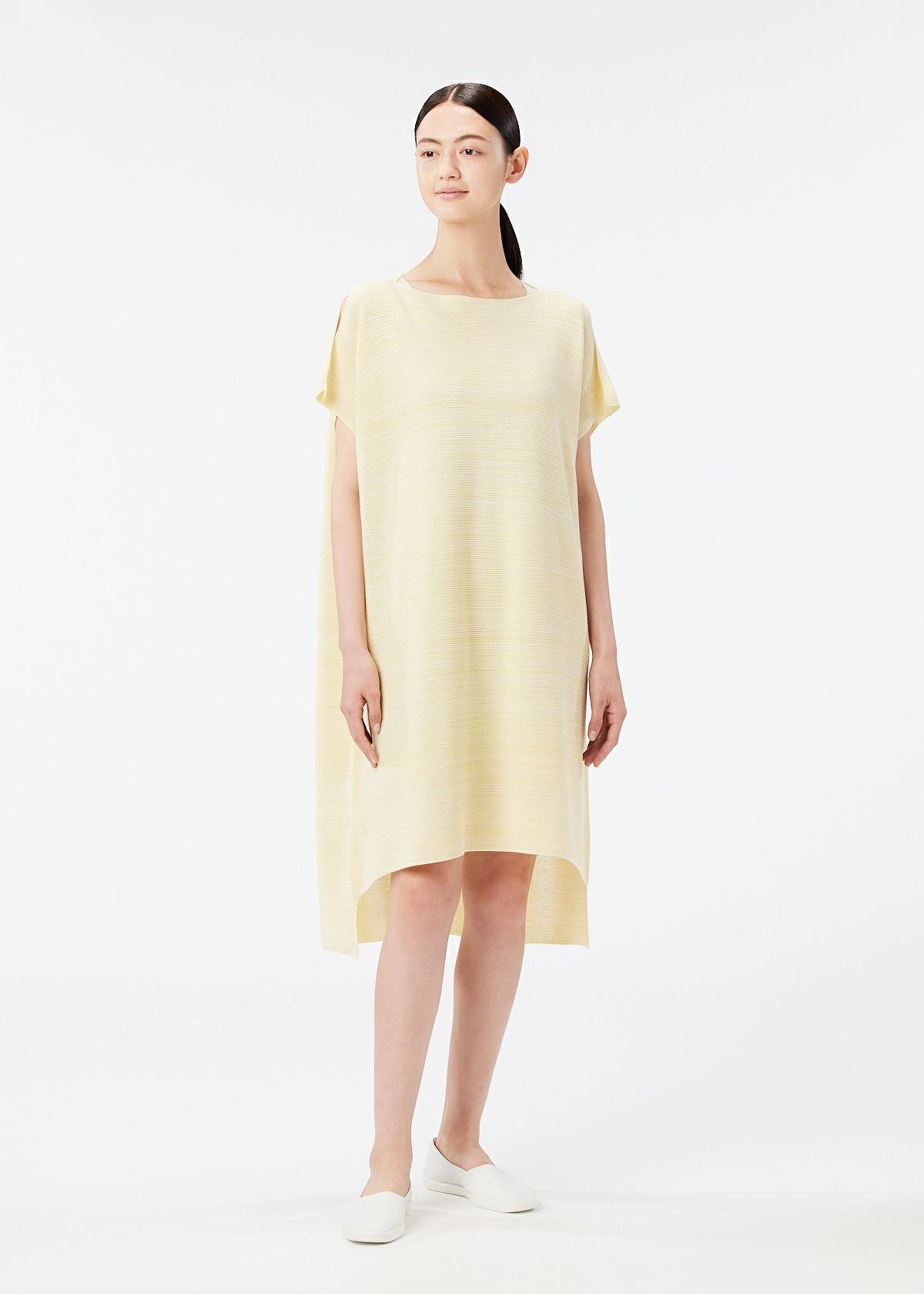 PEEK LINE KNIT、ウィメンズ_ワンピース、着用画像1