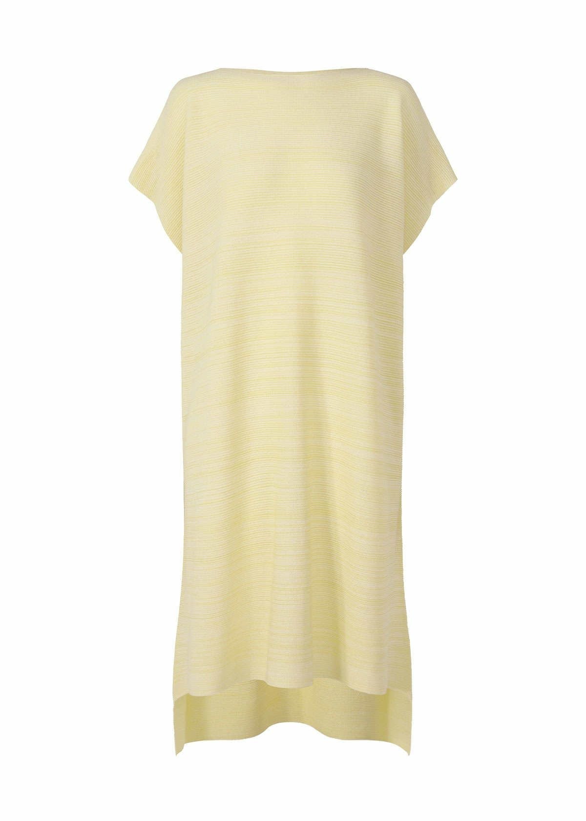 PEEK LINE KNIT、ウィメンズ_ワンピース、イエロー