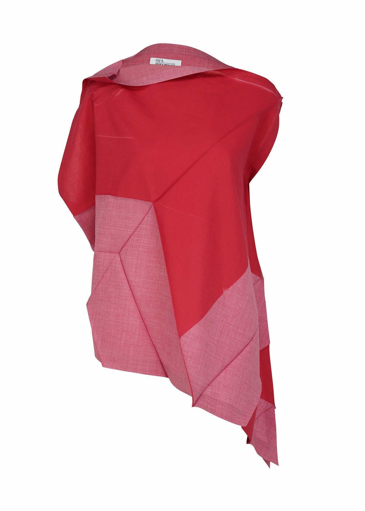 TRIANGLE RAMIE、ウィメンズ_トップス、レッド