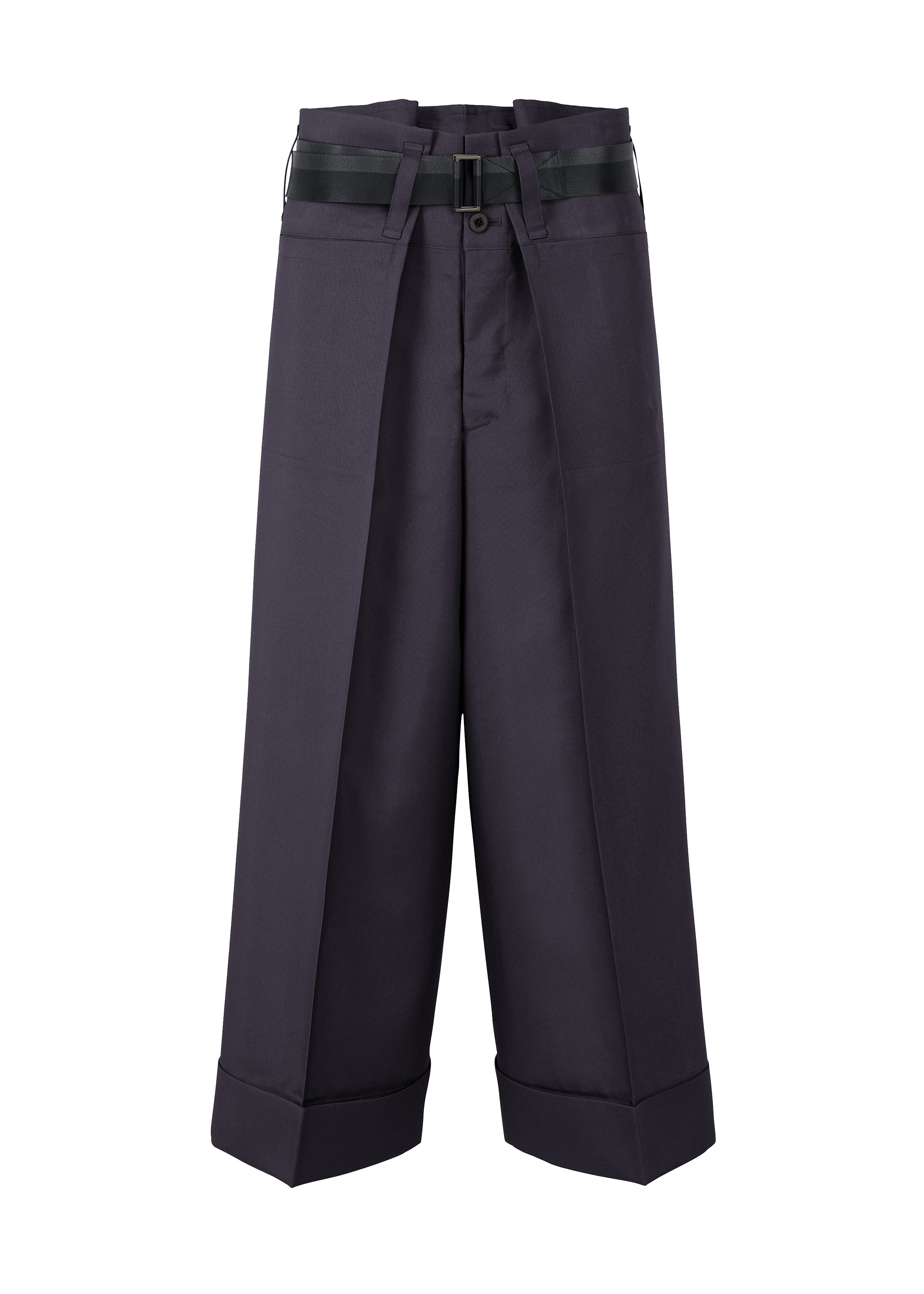 FLAT BOTTOMS、ウィメンズ_パンツ、ネイビー