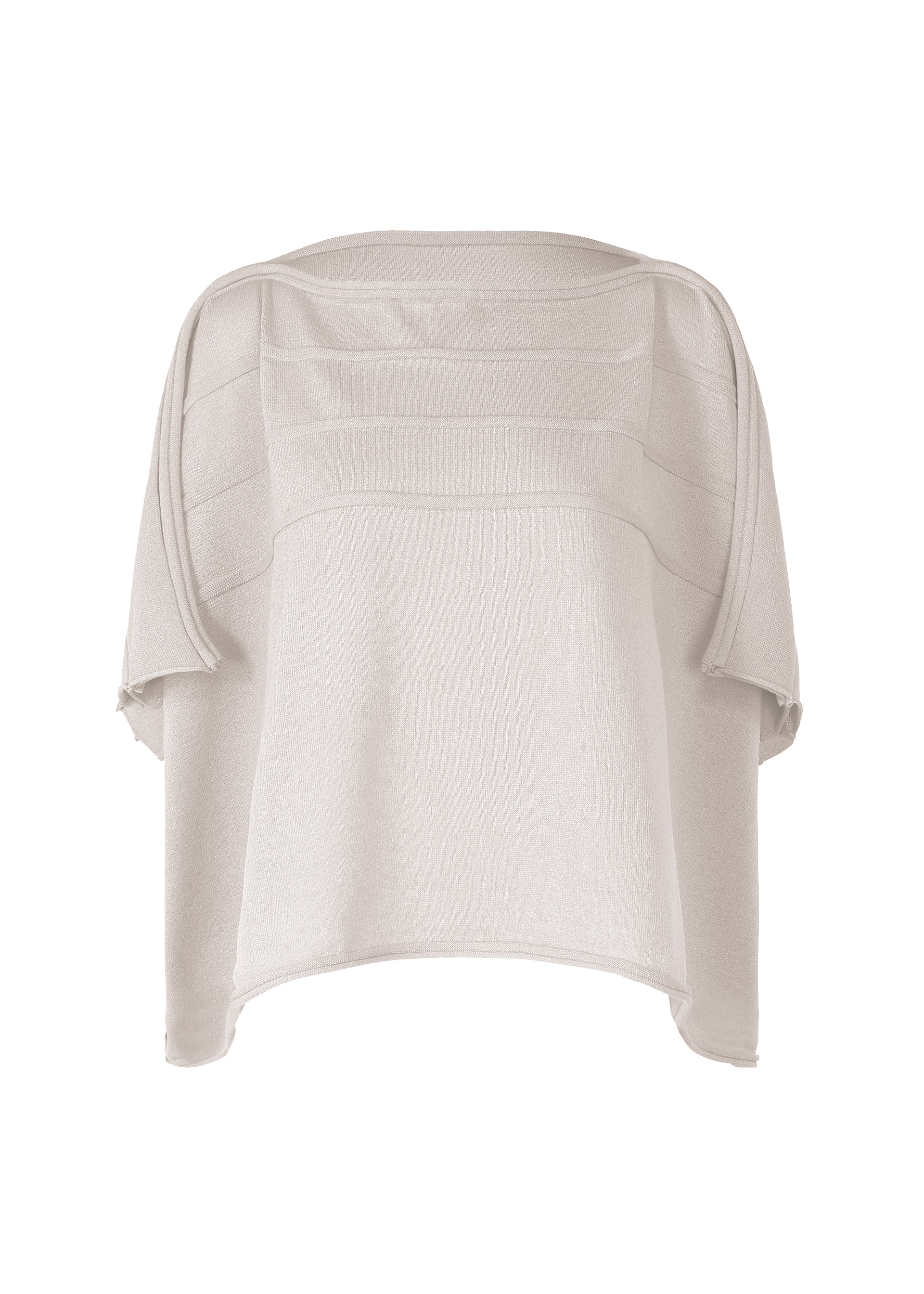 RIPPLE WASHI KNIT、ウィメンズ_トップス、グレー