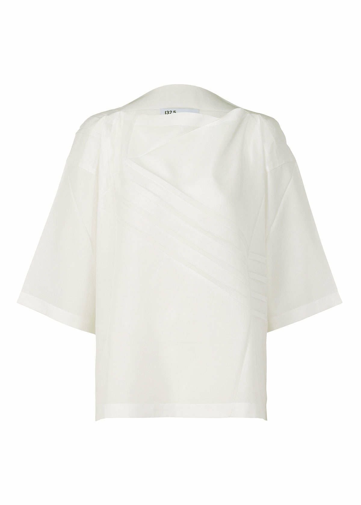 PLEATS T BASIC、ウィメンズ_トップス、ホワイト