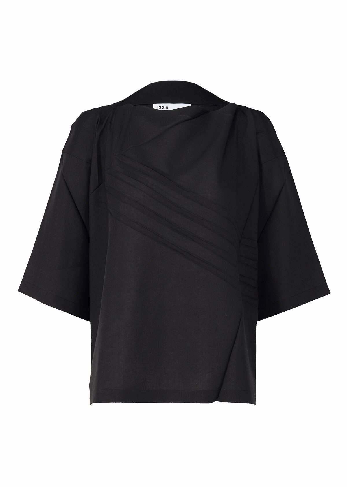 PLEATS T BASIC、ウィメンズ_トップス、ブラック