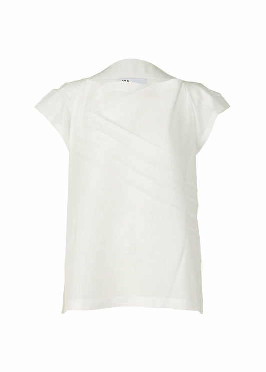 PLEATS T BASIC、ウィメンズ_トップス、ホワイト