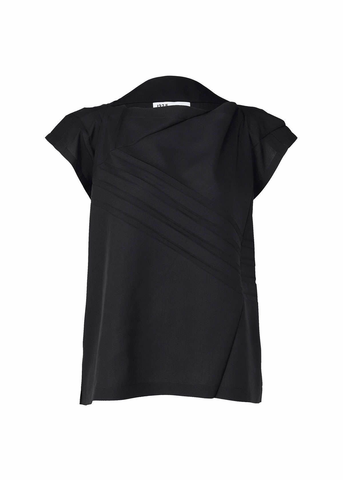 PLEATS T BASIC、ウィメンズ_トップス、ブラック