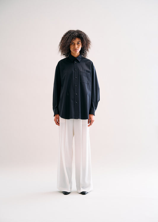 CREST SHIRT、ウィメンズ_トップス_シャツ、着用画像1