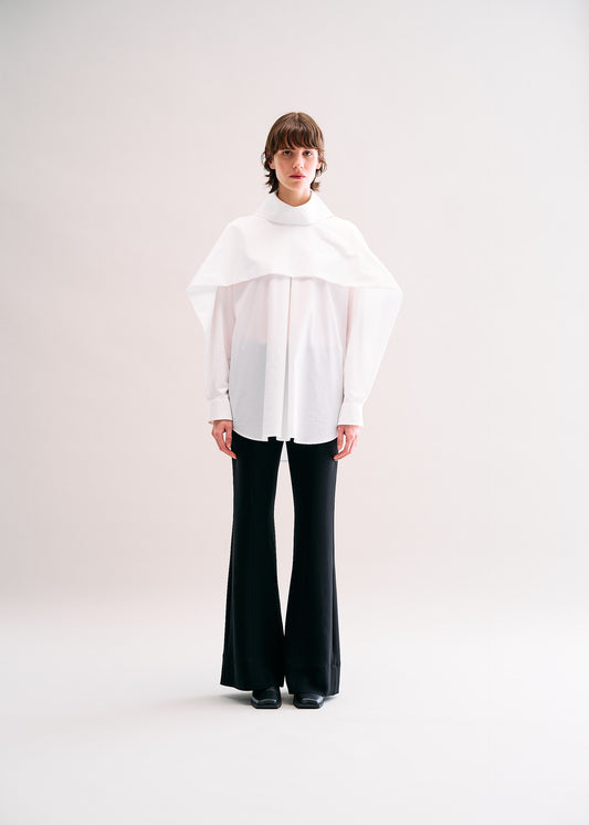 CREST SHIRT、ウィメンズ_トップス_シャツ、着用画像1
