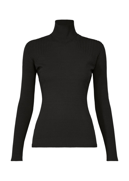 MELLOW STRETCH、ウィメンズ_トップス_トップ、ブラック