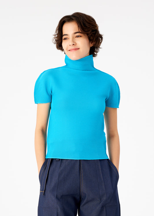 STRETCH PLEATS 6、ウィメンズ_トップス_トップ、着用画像1