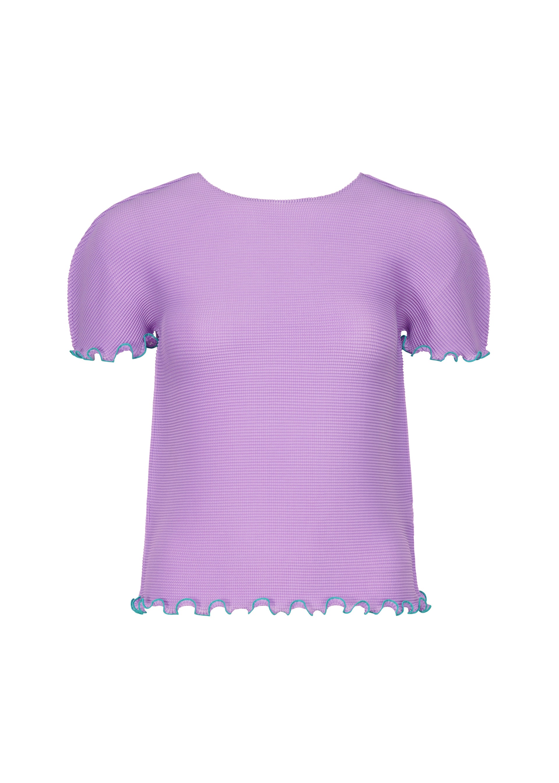 MELLOW STRETCH PLEATS、ウィメンズ_トップス_トップ、パープル