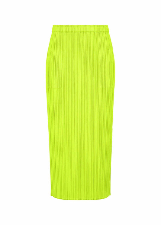 NEW COLORFUL BASICS 3、ウィメンズ_スカート、イエロー