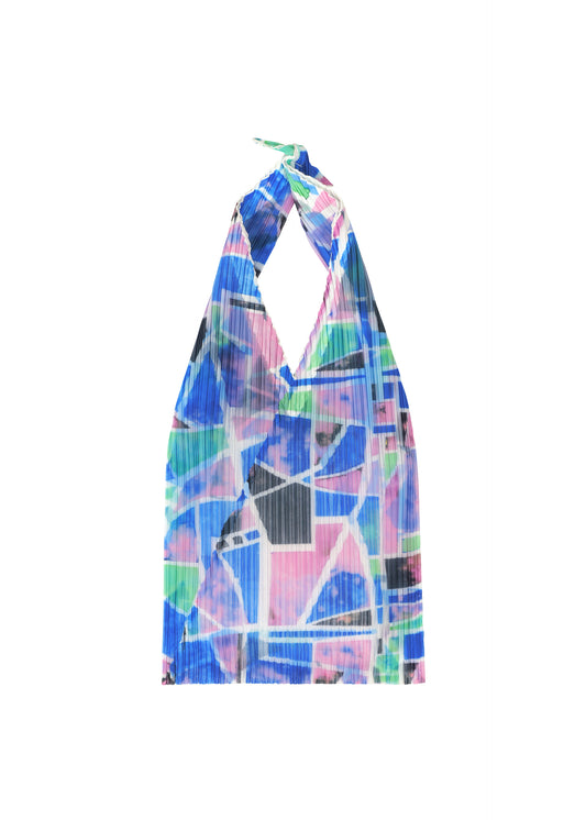 SHEER PLEATS BAG、バッグ&財布_ハンドバッグ、パープル
