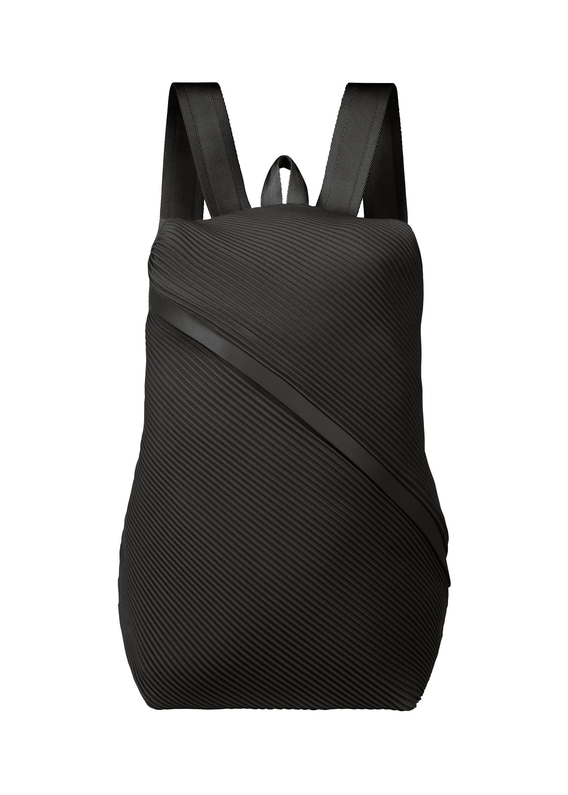 BIAS PLEATS BACKPACK