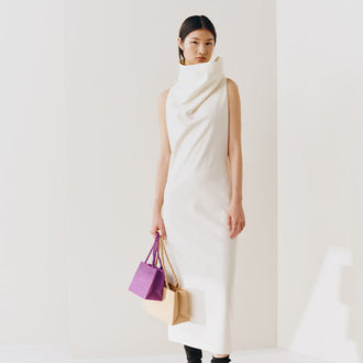 SHELL, PAPER BAG(LEATHER)