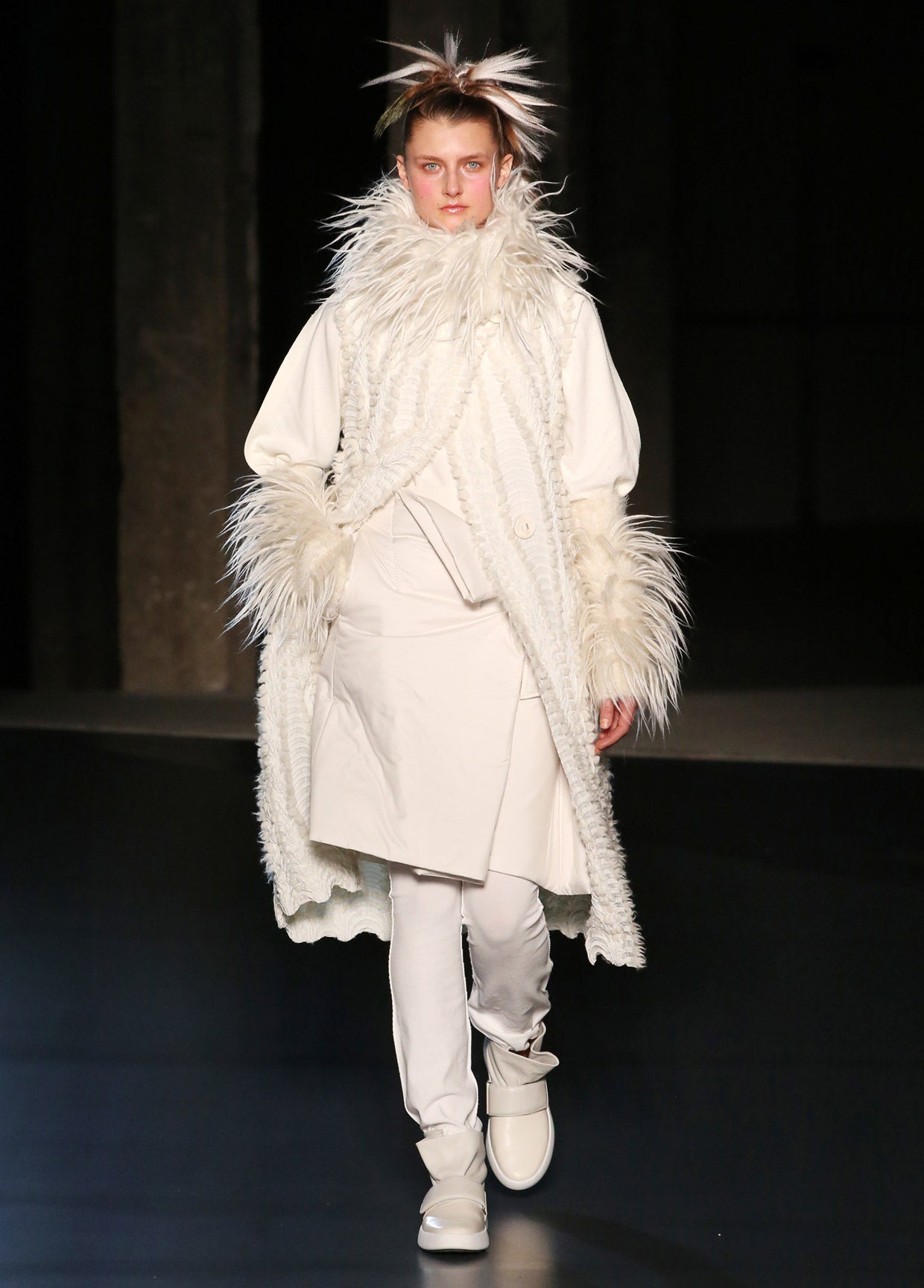 ISSEY MIYAKE AUTUMN WINTER 2018 コレクション01