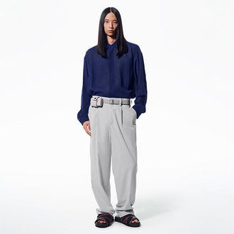 FLOATING LINEN, NAVY BOTTOMS