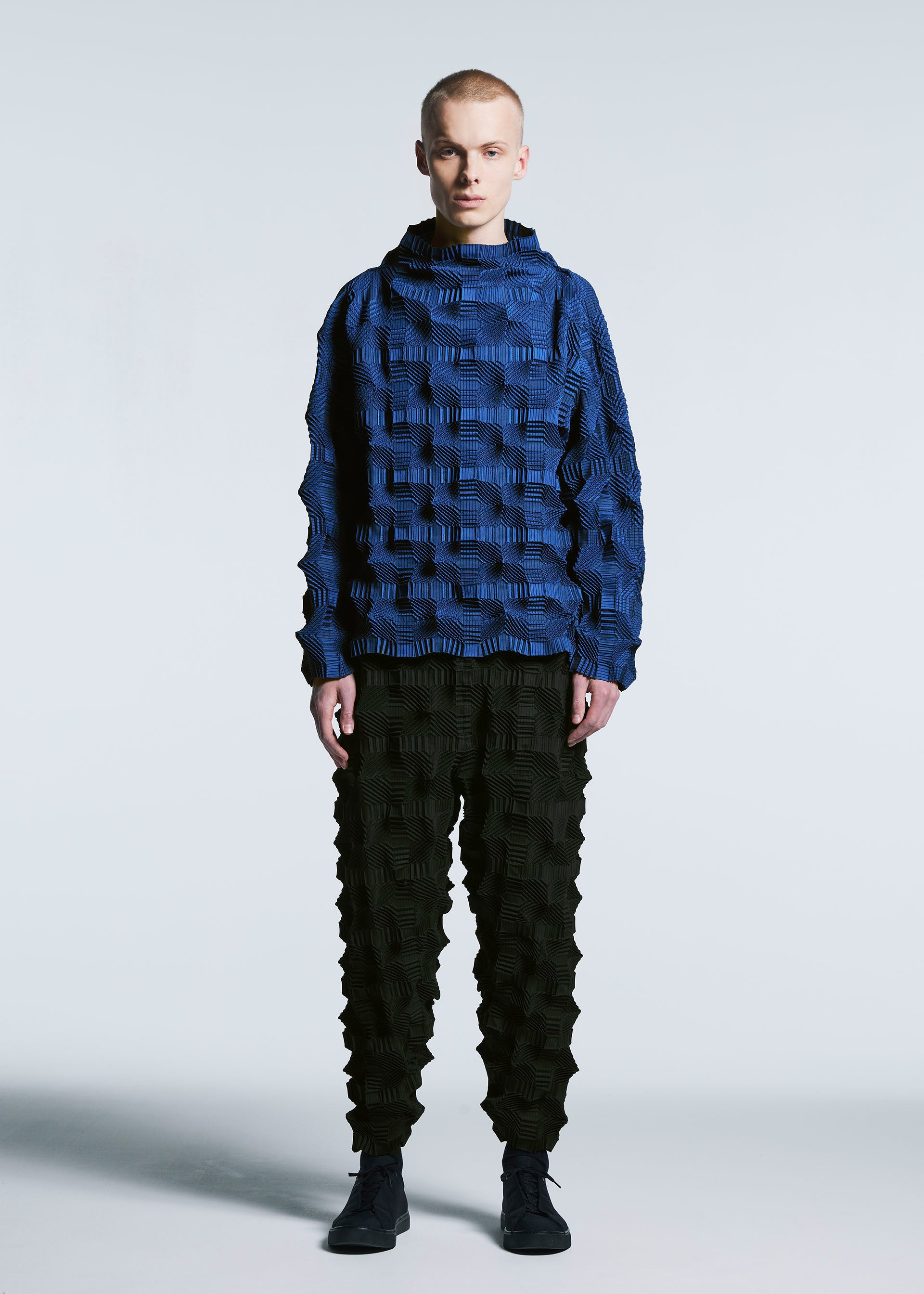 イッセイミヤケ スチームストレッチ チュニックワンピースissey miyake 