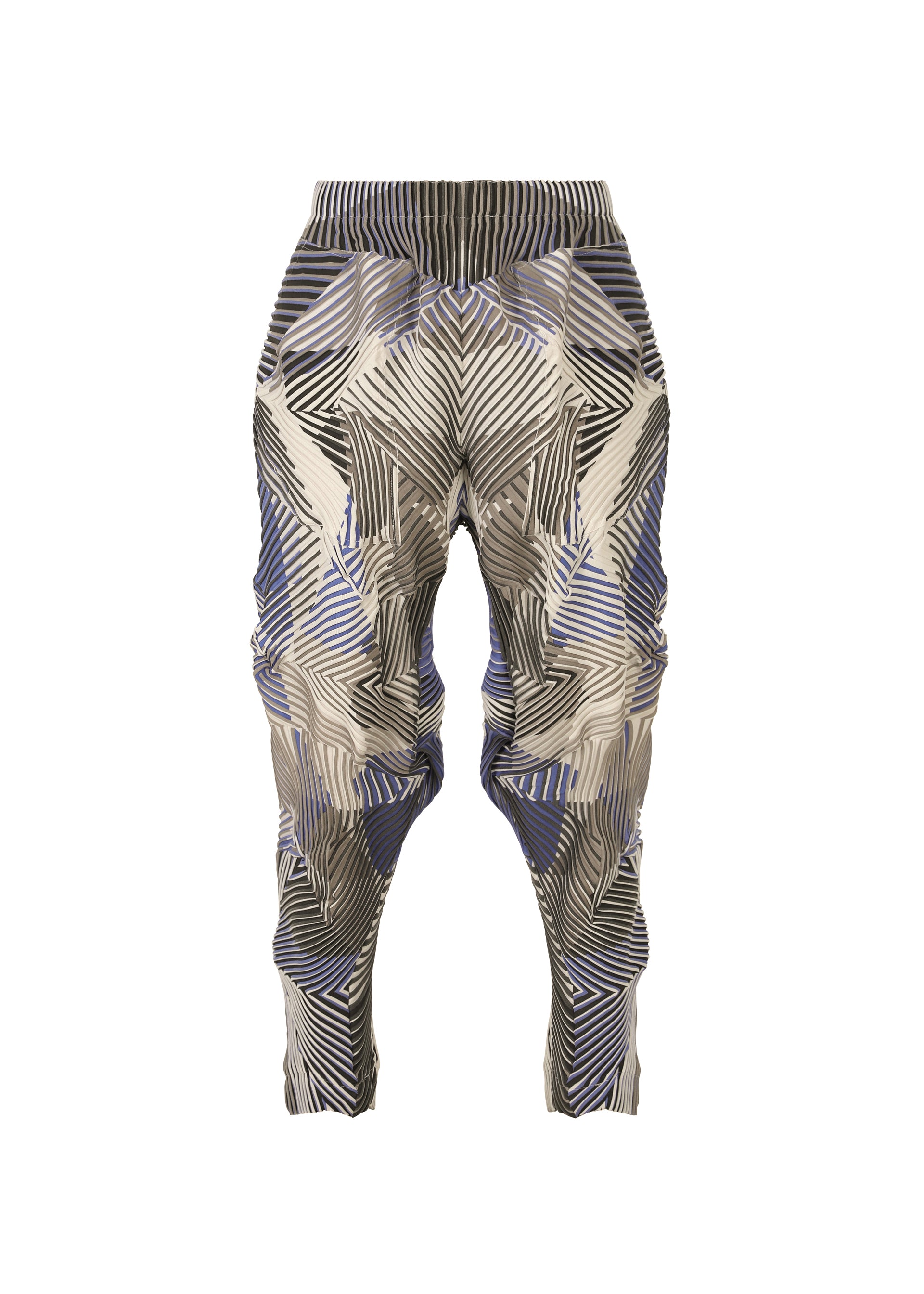 ISSEY MIYAKE A-POC ABLE パンツ　ブラック　サイズ2 A-POC ABLE ISSEY MIYAKE パンツ エイポック エイブル イッセイ ミヤケ