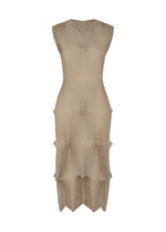 TYPE-O 007、ウィメンズ_ワンピース、ベージュ