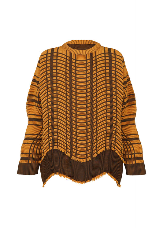 TYPE-W 010、ウィメンズ_トップス_トップ、オレンジ