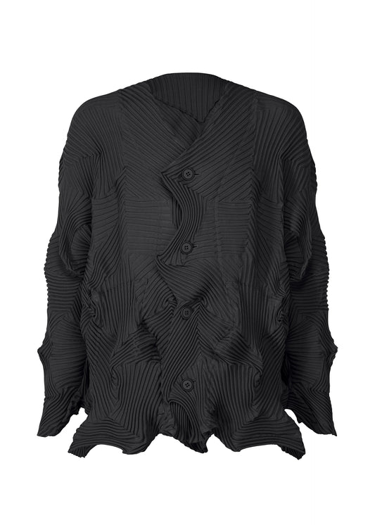 TYPE-P 003、ウィメンズ_トップス_カーディガン、ブラック