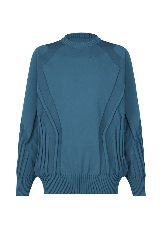 TYPE-K 001, WOMEN 's Knit, Blue