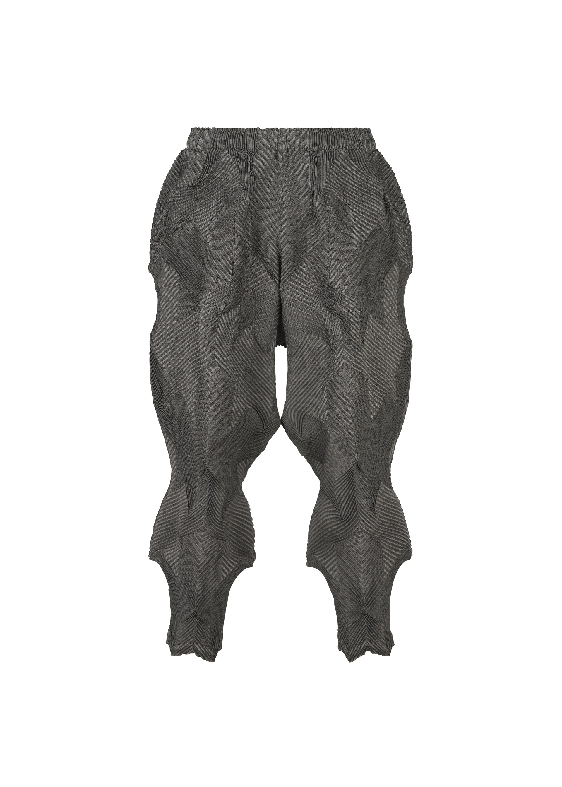 APOCABLE ISSEYMIYAKE スチームストレッチ プリーツ パンツ ウエストにプリーツ A-POC ABLE ISSEY MIYAKE【快適な着心地を追求