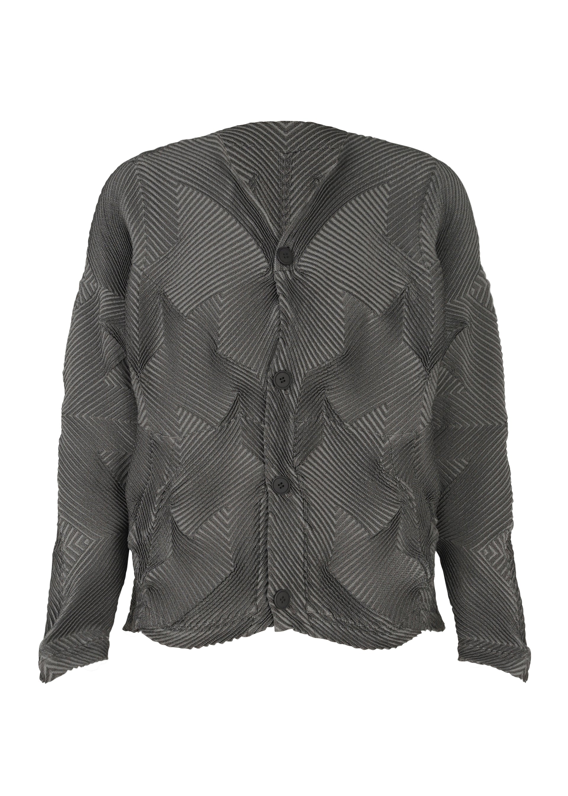 y*o様 イッセイミヤケメン　カーディガン　ストライプ　ブラック・グレー 90s TYPE-O 010 – isseymiyake.com