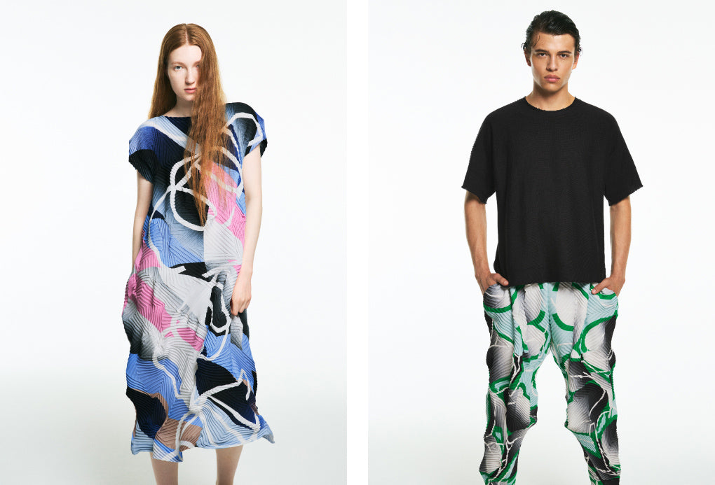 ISSEY MIYAKE A-POC マルチカラー 裾デザイン Tシャツ TYPE-P 001 – ISSEY MIYAKE ONLINE STORE