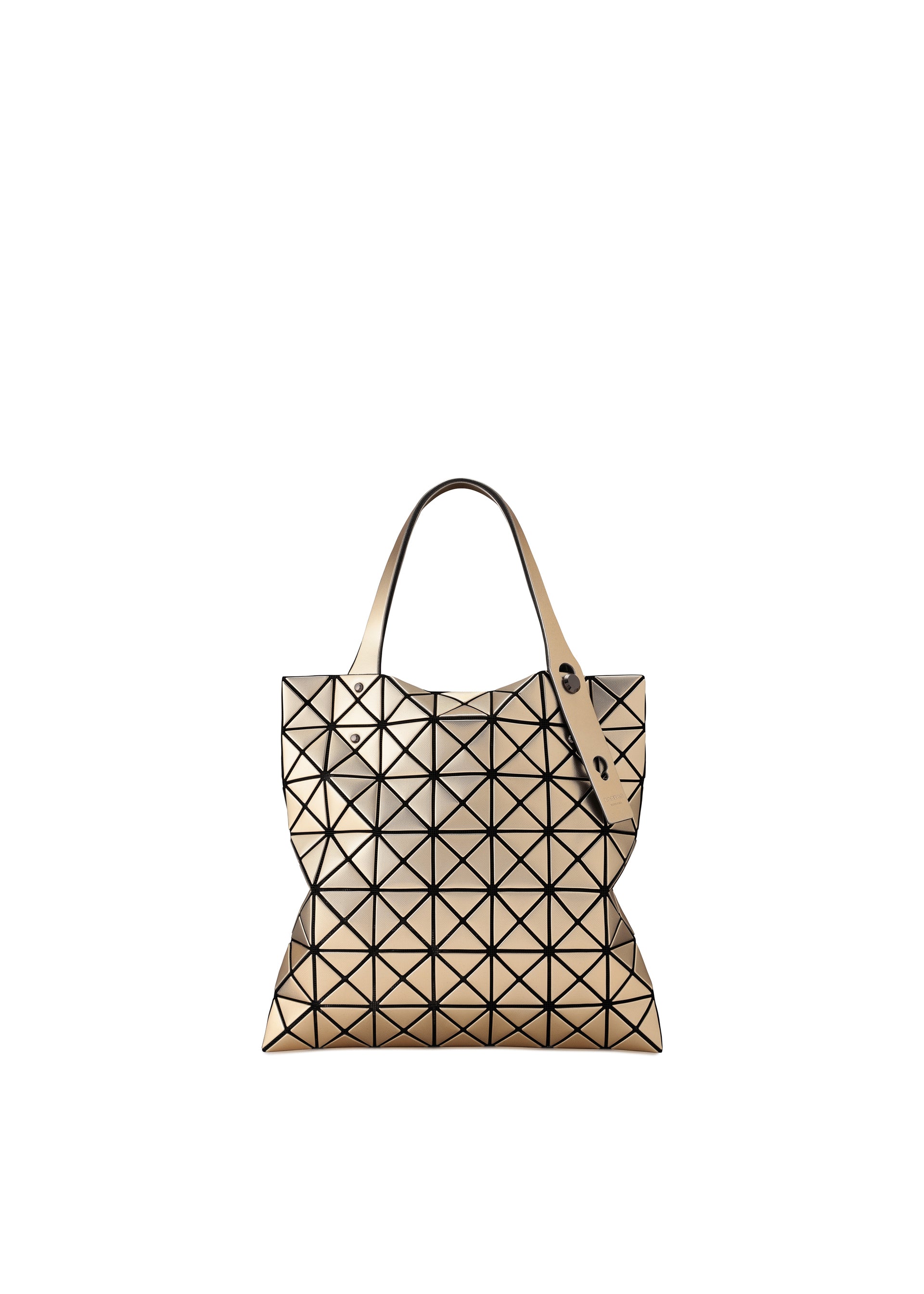 ショルダーバッグ BAOBAO ISSEY MIYAKE PLATINUM GOLD BAO BAO ISSEY MIYAKE☆PLATINUM COFFRET スモールショルダーBag