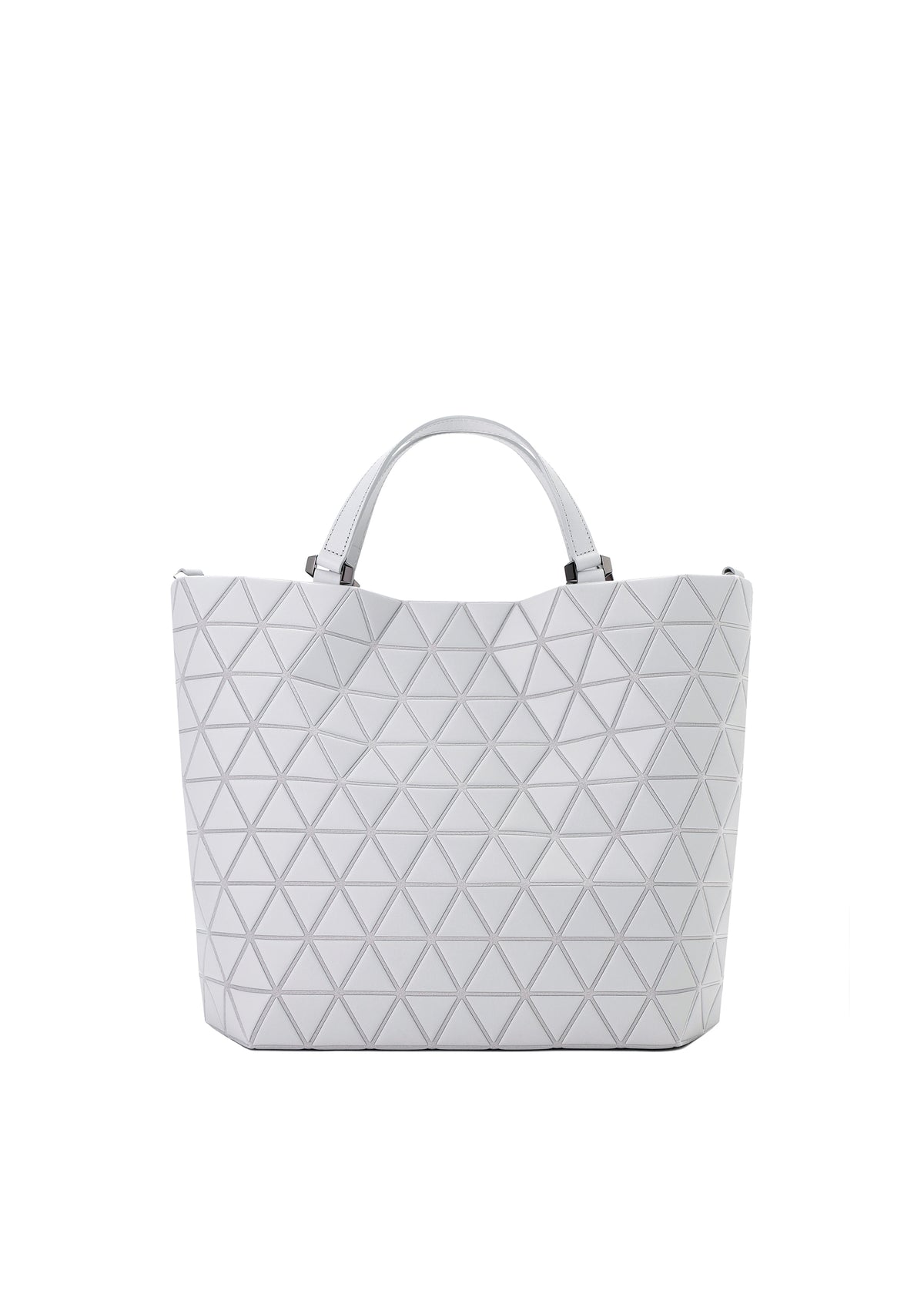 CRYSTAL MATTE、バッグ&財布_ハンドバッグ、グレー