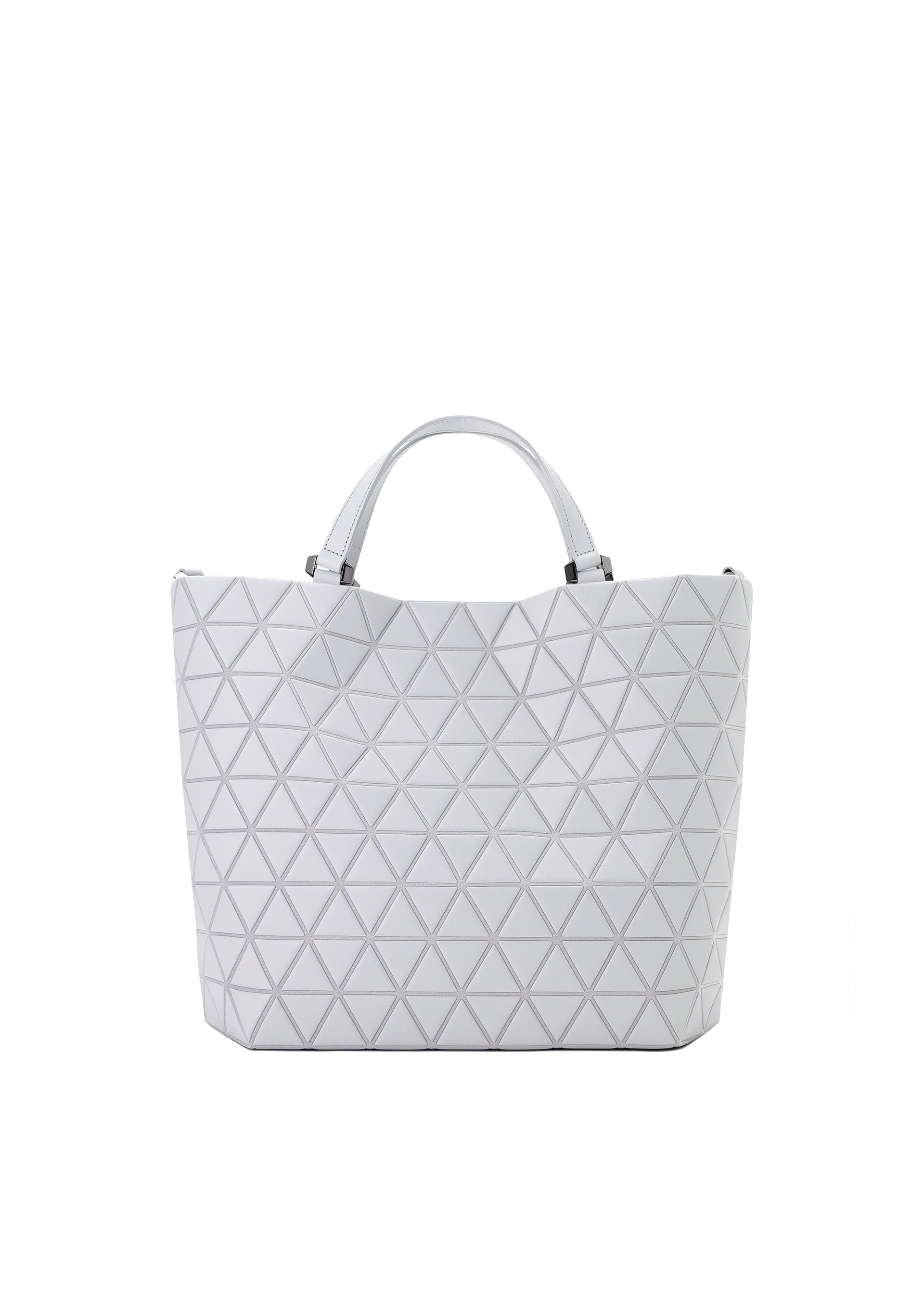 CRYSTAL MATTE、バッグ&財布_ハンドバッグ、グレー