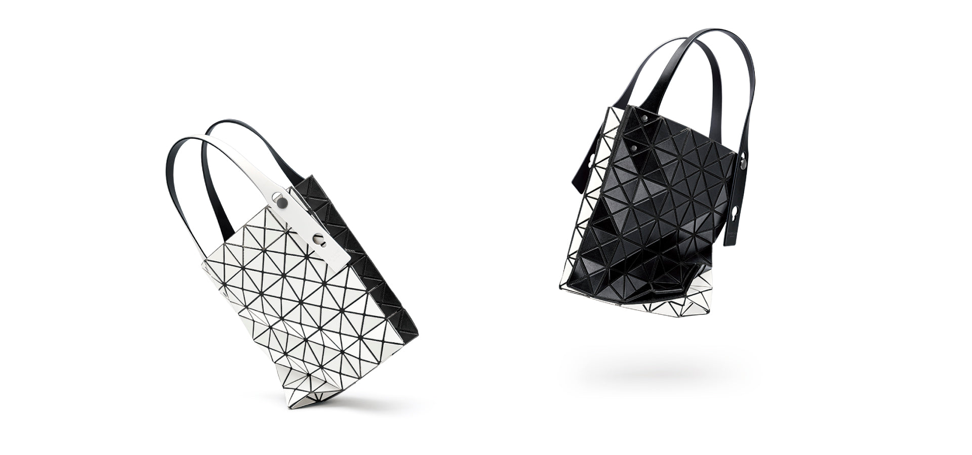 Issey Miyake 'Bao Bao' Silver Square Bag