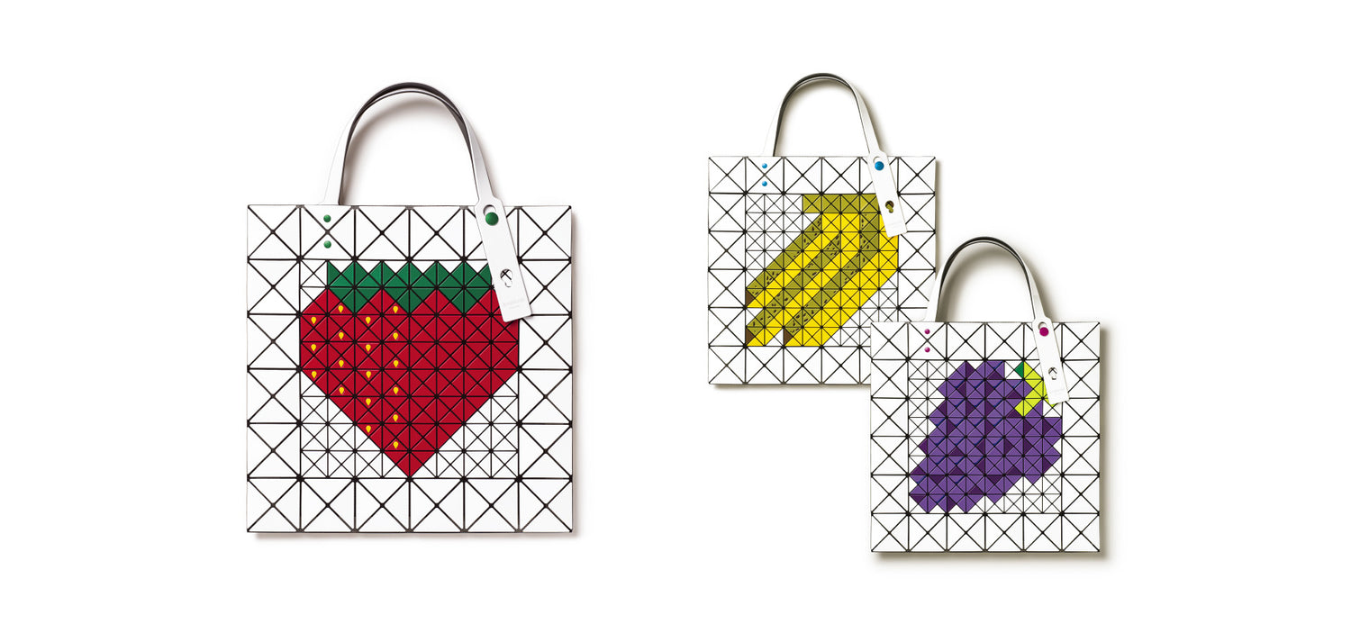 バオバオ ISSEY MIYAKE BAOBAO トートバッグ 10×10 ふるえ シルバー  