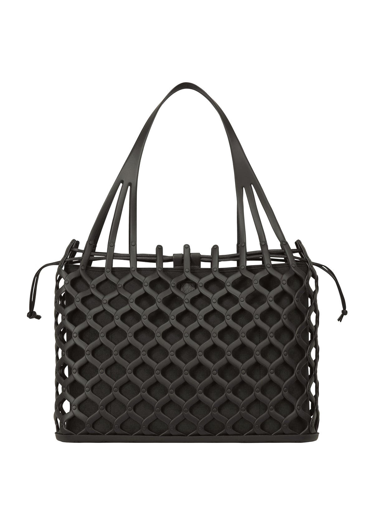 AMIME、バッグ&財布_ハンドバッグ、ブラック