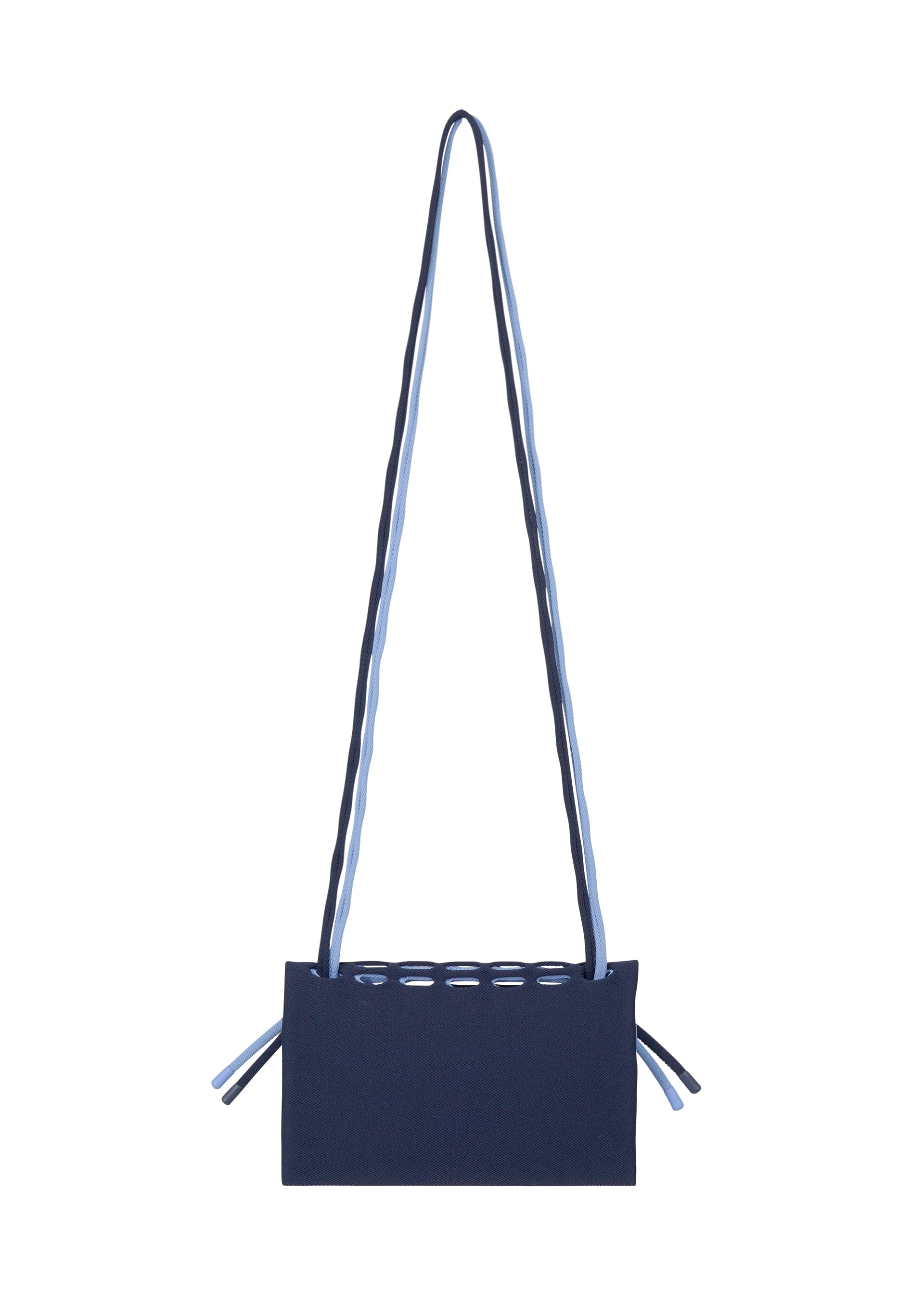 Multi Stripe Mesh Tote Bag With Pouch | Pasand by ne Quittez