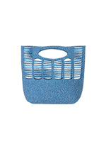 MOKKO MELANGE MIX、バッグ&財布_トートバッグ、ネイビー