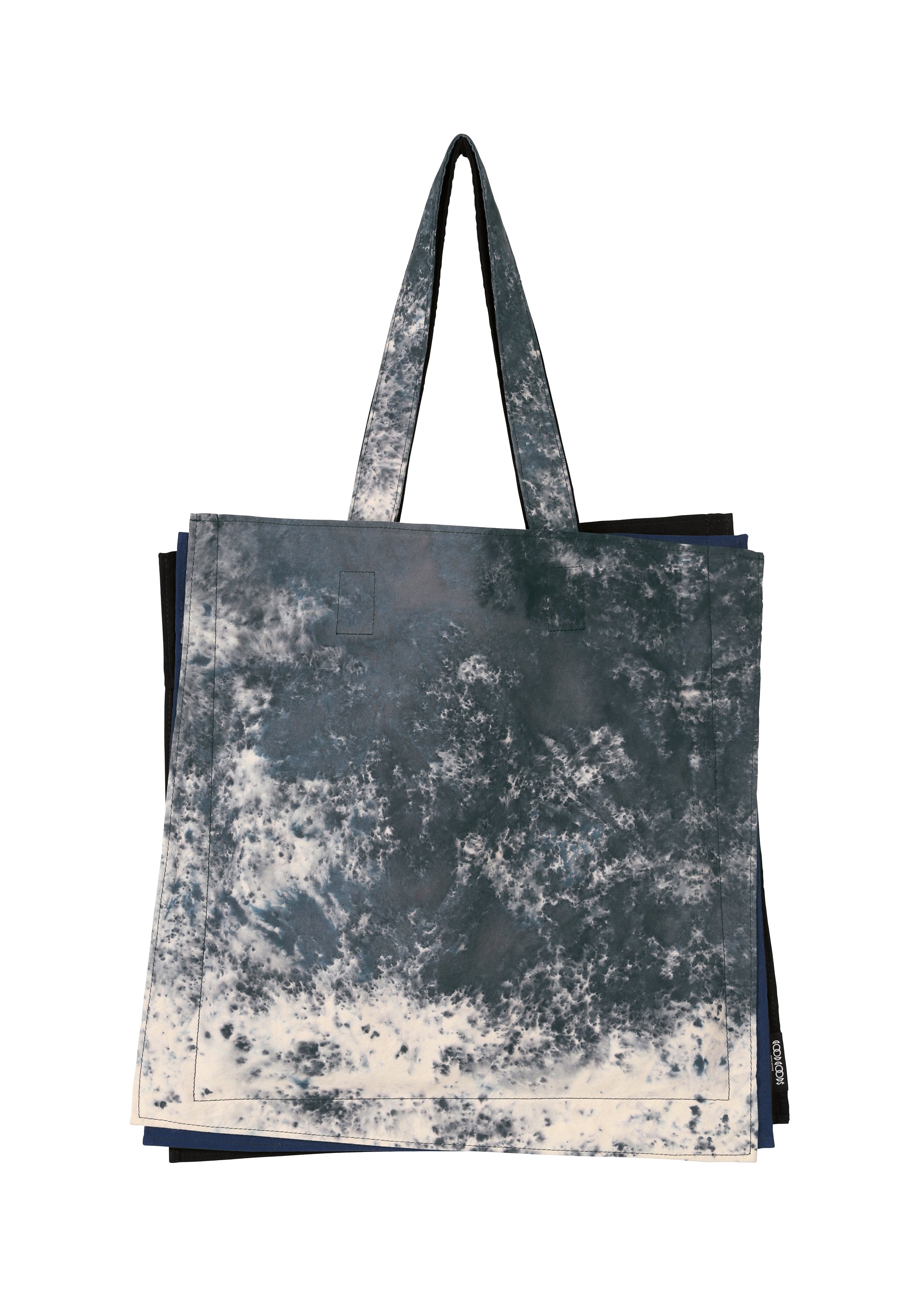 IROGAMI SALT DYE、バッグ&財布_トートバッグ、ブラック