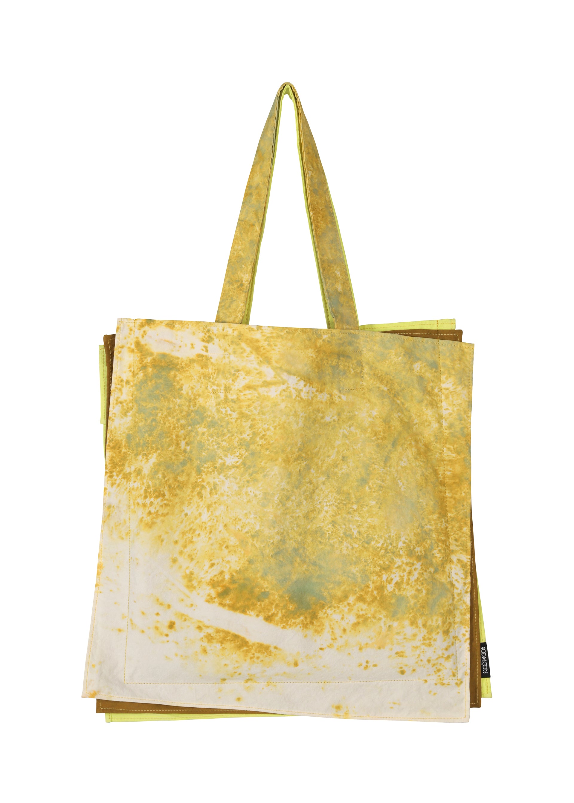 IROGAMI SALT DYE、バッグ&財布_トートバッグ、イエロー