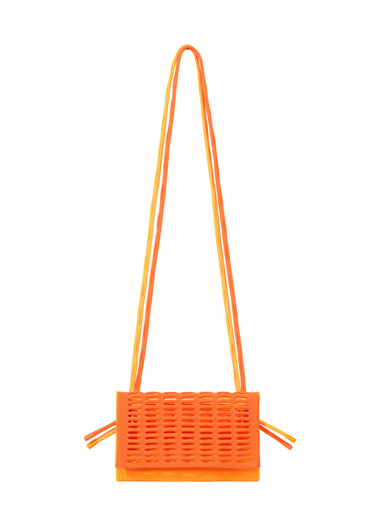 MOKKO BI-COLOR、バッグ&財布_ショルダーバッグ、オレンジ