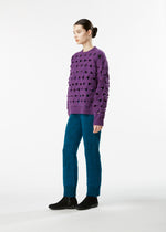 WOOL NEST KNIT、ウィメンズ_トップス_トップ、着用画像2