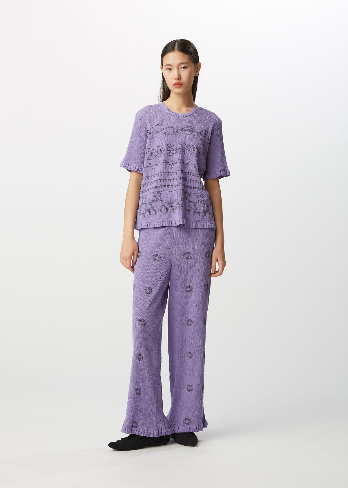 HaaT イッセイミヤケ KYO CHIJIMI 無くっ CROSS BORDER
