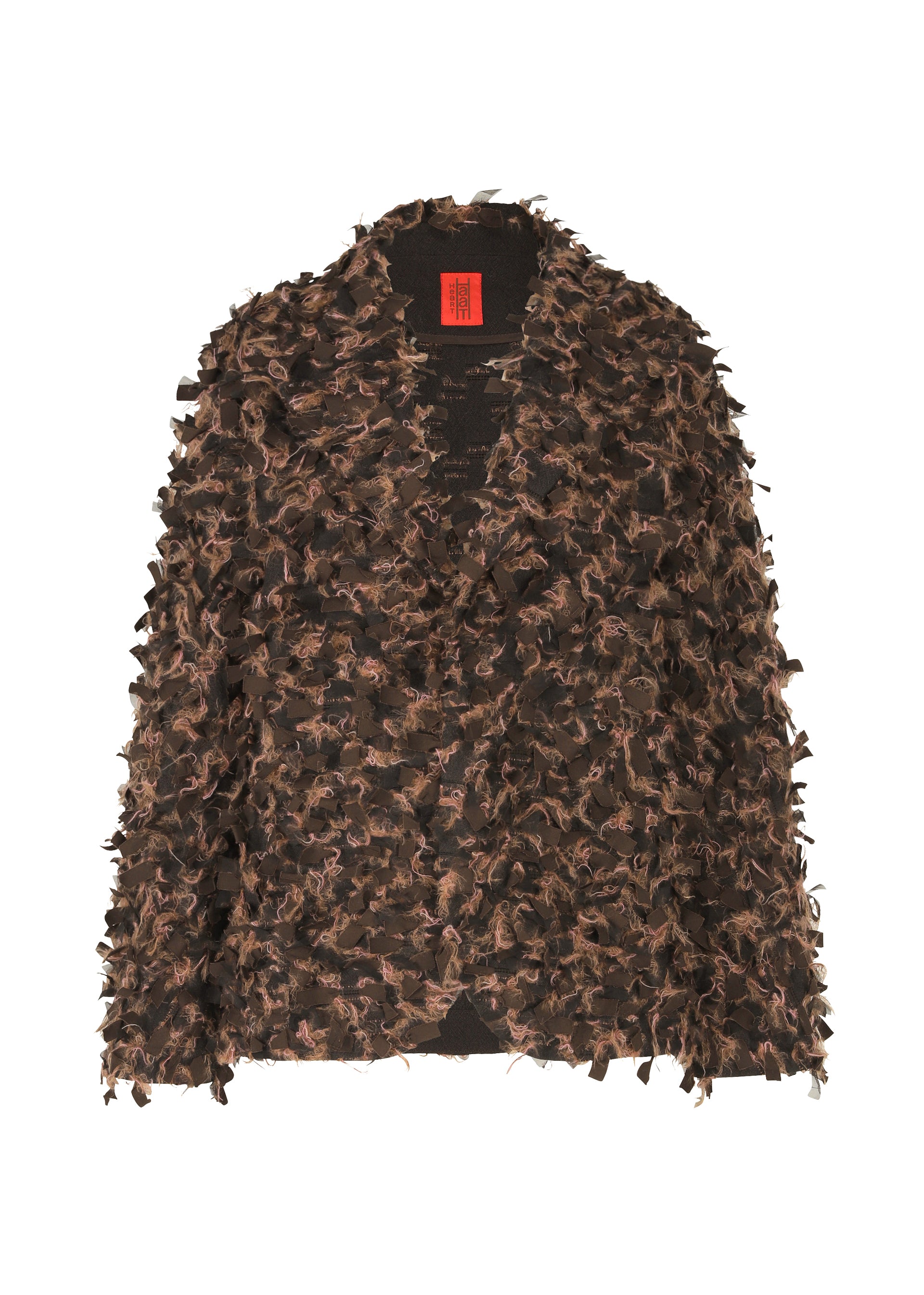 RIBBON TWEED、ウィメンズ_ジャケット&コート_ジャケット＆ブルゾン、ブラウン