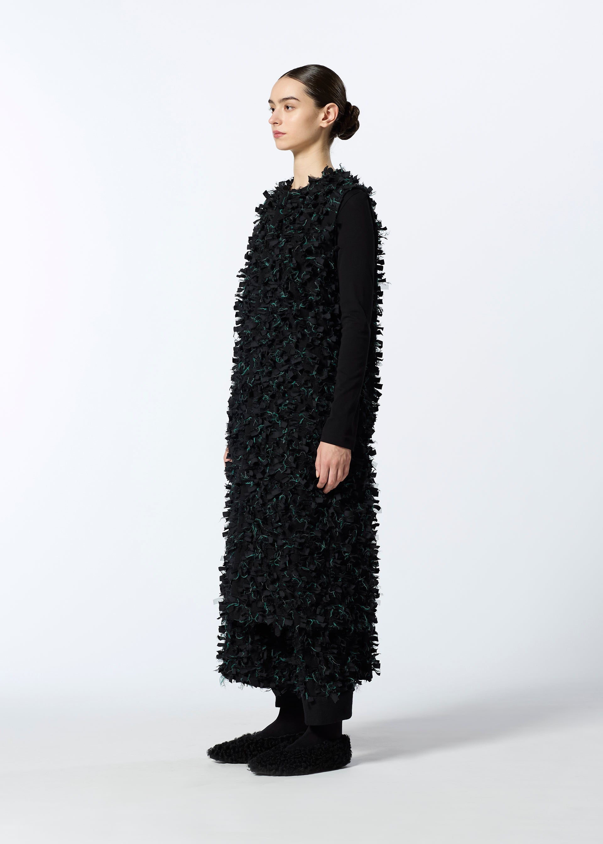 RIBBON TWEED、ウィメンズ_トップス_ベスト、着用画像2