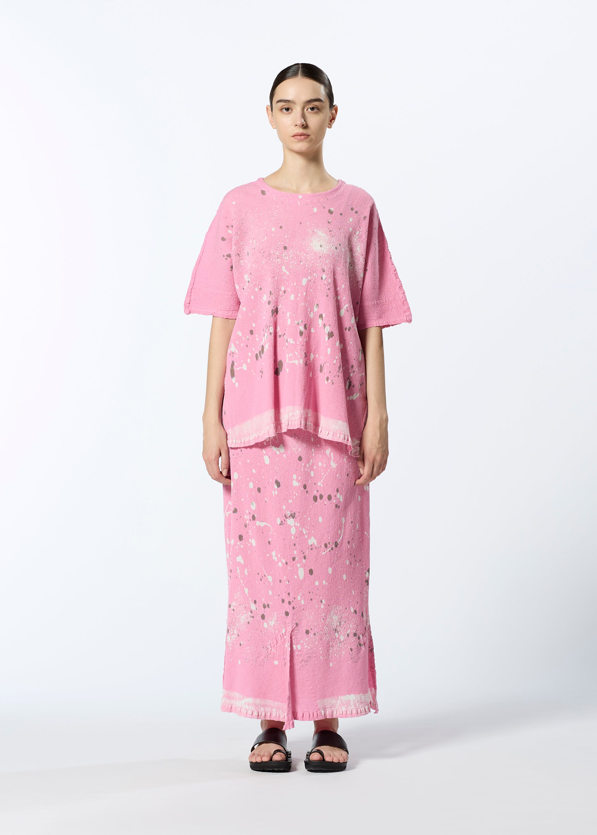 KYO CHIJIMI FRIKAKE、ウィメンズ_スカート、着用画像1