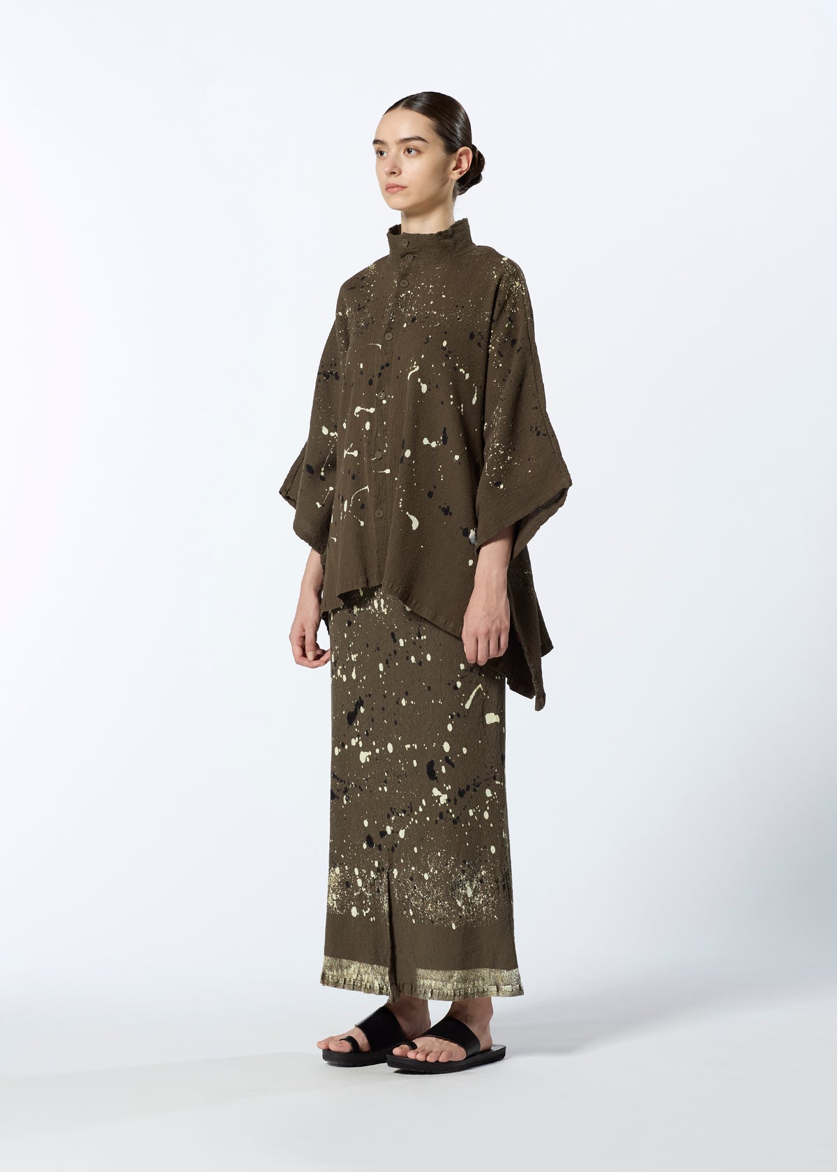 KYO CHIJIMI FRIKAKE、ウィメンズ_スカート、着用画像5