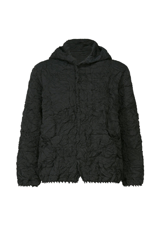 IN COAT KUMO SHIBORI、ウィメンズ_ジャケット&コート_ジャケット＆ブルゾン、ブラック