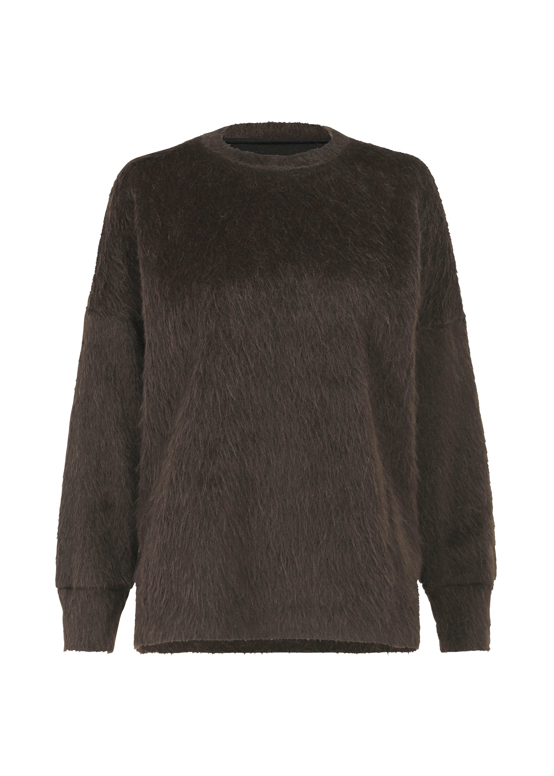 SURI ALPACA、ウィメンズ_トップス_トップ、ブラウン