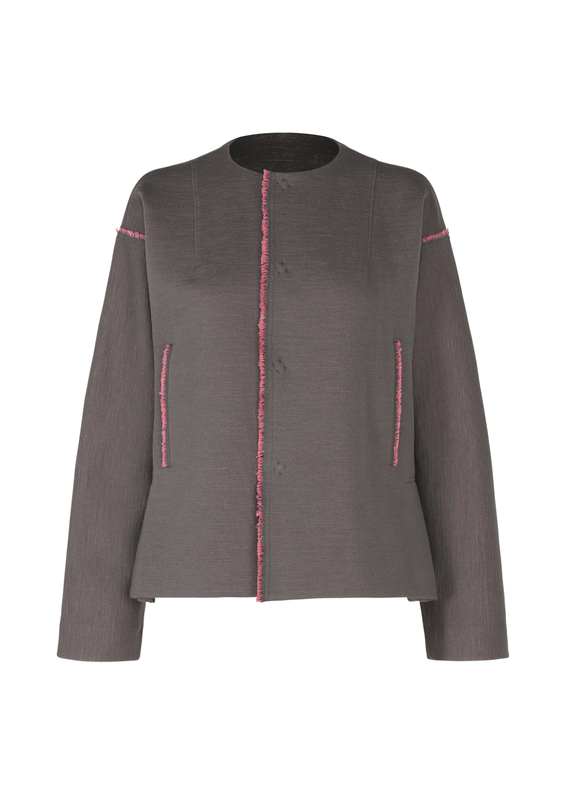 EDGE LINE、ウィメンズ_トップス_カーディガン、グレー